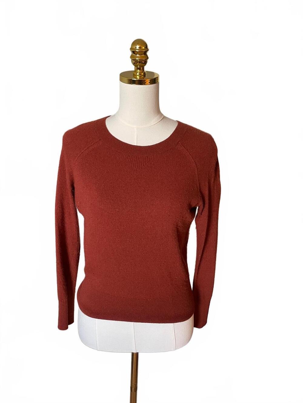 Banana Republic Rust Merino Blend Sweater Size S